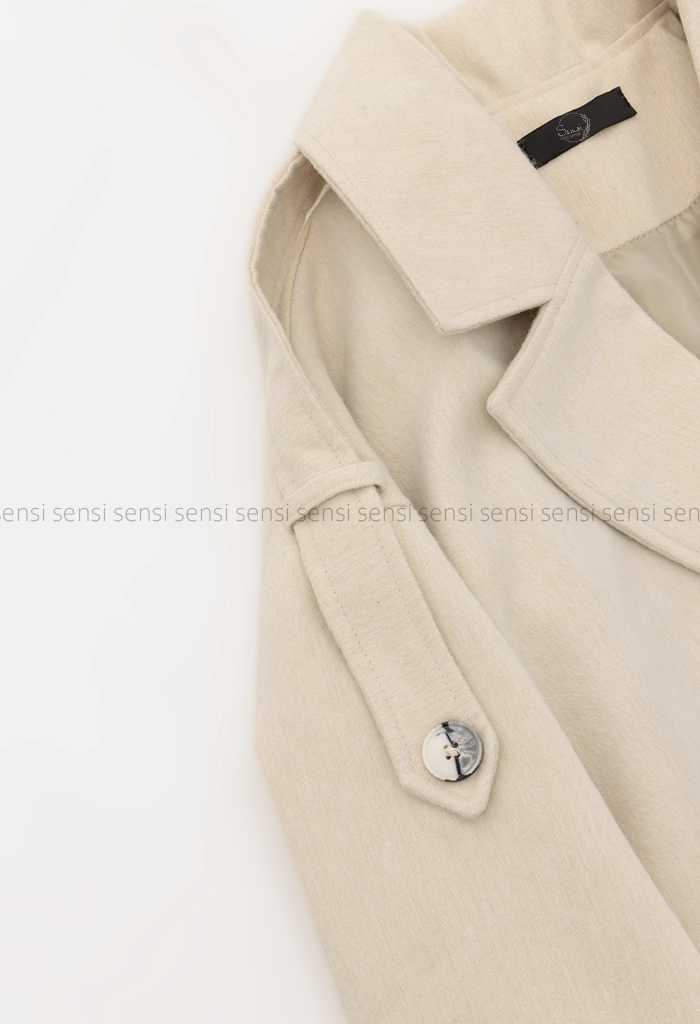 پالتو فوتر 6دکمه آستر دار @کد1005028